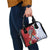 Puerto Rico Boricua Shoulder Handbag Taino - Polynesia Tribal Mix - Wonder Print Shop