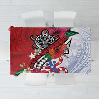 Puerto Rico Boricua Tablecloth Taino - Polynesia Tribal Mix - Wonder Print Shop