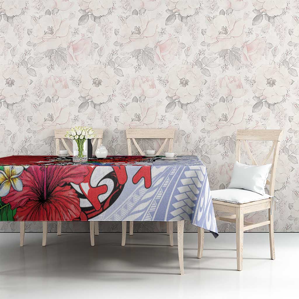 Puerto Rico Boricua Tablecloth Taino - Polynesia Tribal Mix - Wonder Print Shop