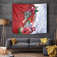 Puerto Rico Boricua Tapestry Taino - Polynesia Tribal Mix - Wonder Print Shop