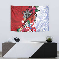 Puerto Rico Boricua Tapestry Taino - Polynesia Tribal Mix - Wonder Print Shop