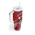 Puerto Rico Boricua Tumbler With Handle Taino - Polynesia Tribal Mix - Wonder Print Shop