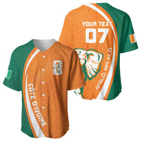 Cote d'Ivoire WC2026 Custom Baseball Jersey Making History - GO Elephants