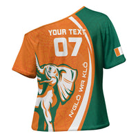 Cote d'Ivoire WC2026 Custom Cross Shoulder Shirt Making History - GO Elephants