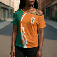 Cote d'Ivoire WC2026 Custom Cross Shoulder Shirt Making History - GO Elephants