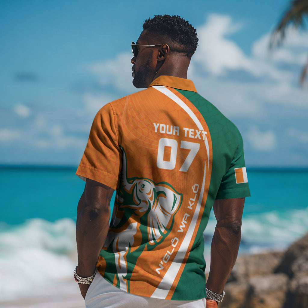 Cote d'Ivoire WC2026 Custom Hawaiian Shirt Making History - GO Elephants LT7