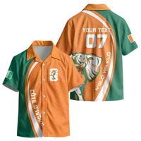 Cote d'Ivoire WC2026 Custom Kid Hawaiian Shirt Making History - GO Elephants LT7