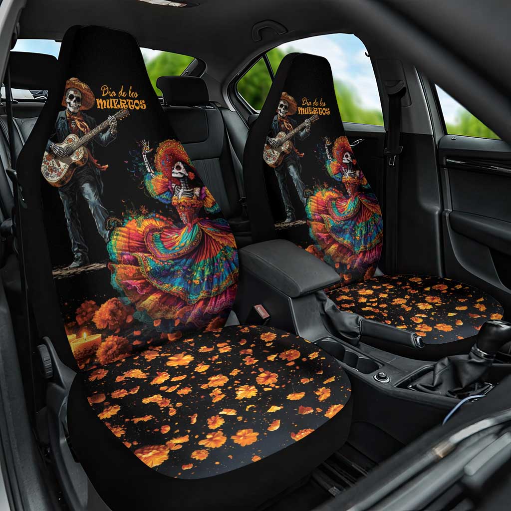 Mexico Dia de los Muertos Car Seat Cover La Calavera Catrina LT7 - Wonder Print Shop
