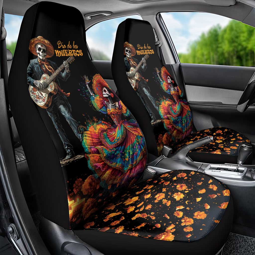 Mexico Dia de los Muertos Car Seat Cover La Calavera Catrina LT7 - Wonder Print Shop