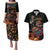 Mexico Dia de los Muertos Couples Matching Puletasi and Hawaiian Shirt La Calavera Catrina LT7 - Wonder Print Shop