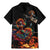 Mexico Dia de los Muertos Family Matching Mermaid Dress and Hawaiian Shirt La Calavera Catrina LT7 - Wonder Print Shop