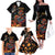Mexico Dia de los Muertos Family Matching Off The Shoulder Long Sleeve Dress and Hawaiian Shirt La Calavera Catrina - Wonder Print Shop
