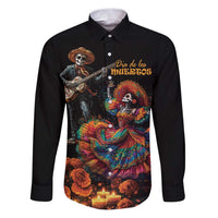 Mexico Dia de los Muertos Family Matching Puletasi and Hawaiian Shirt La Calavera Catrina - Wonder Print Shop