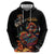 Mexico Dia de los Muertos Hoodie La Calavera Catrina - Wonder Print Shop