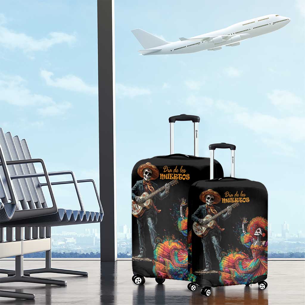 Mexico Dia de los Muertos Luggage Cover La Calavera Catrina - Wonder Print Shop