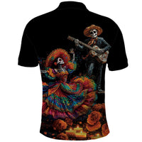 Mexico Dia de los Muertos Polo Shirt La Calavera Catrina - Wonder Print Shop