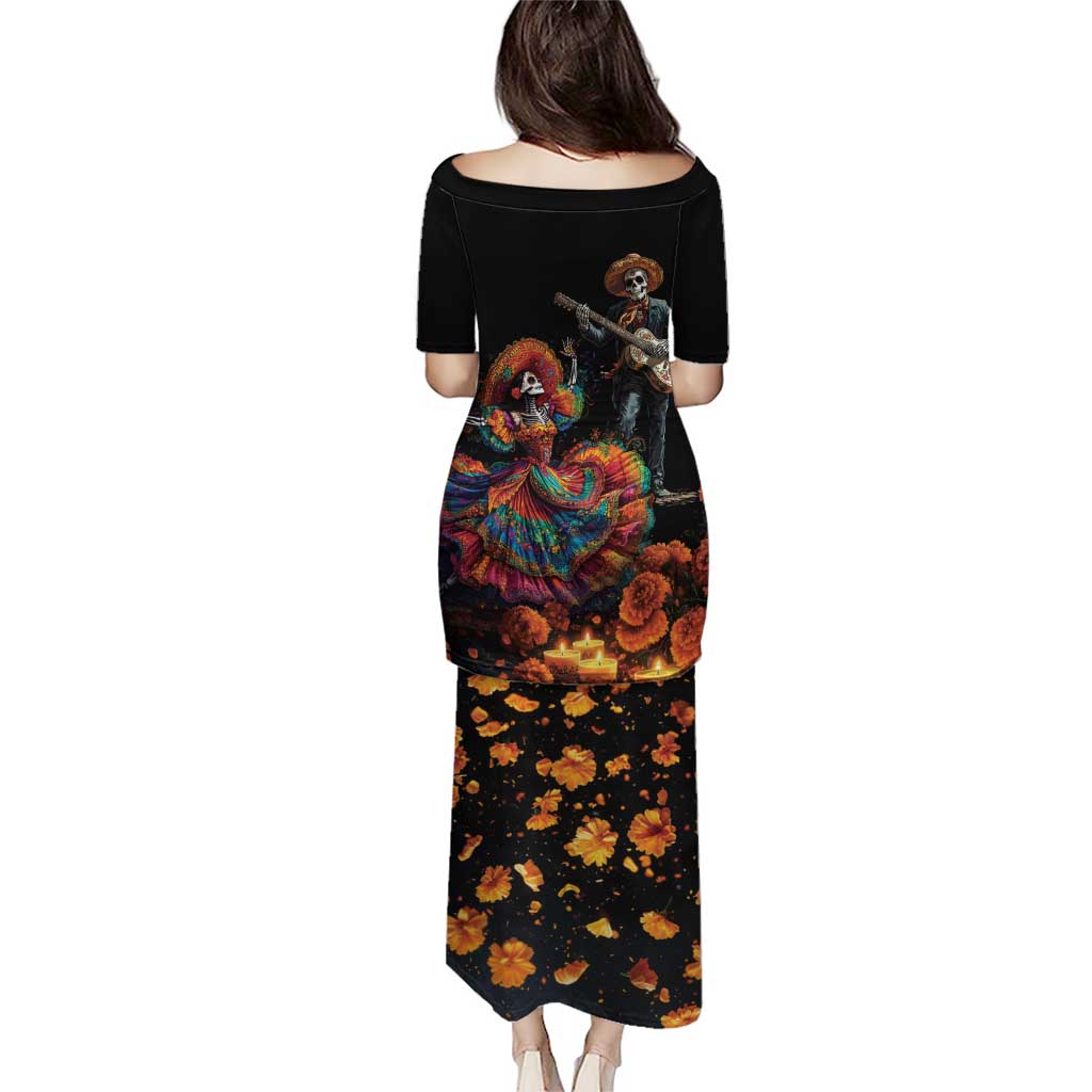 Mexico Dia de los Muertos Puletasi La Calavera Catrina - Wonder Print Shop