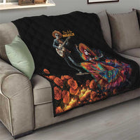 Mexico Dia de los Muertos Quilt La Calavera Catrina - Wonder Print Shop