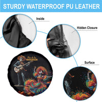 Mexico Dia de los Muertos Spare Tire Cover La Calavera Catrina - Wonder Print Shop