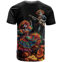 Mexico Dia de los Muertos T Shirt La Calavera Catrina - Wonder Print Shop