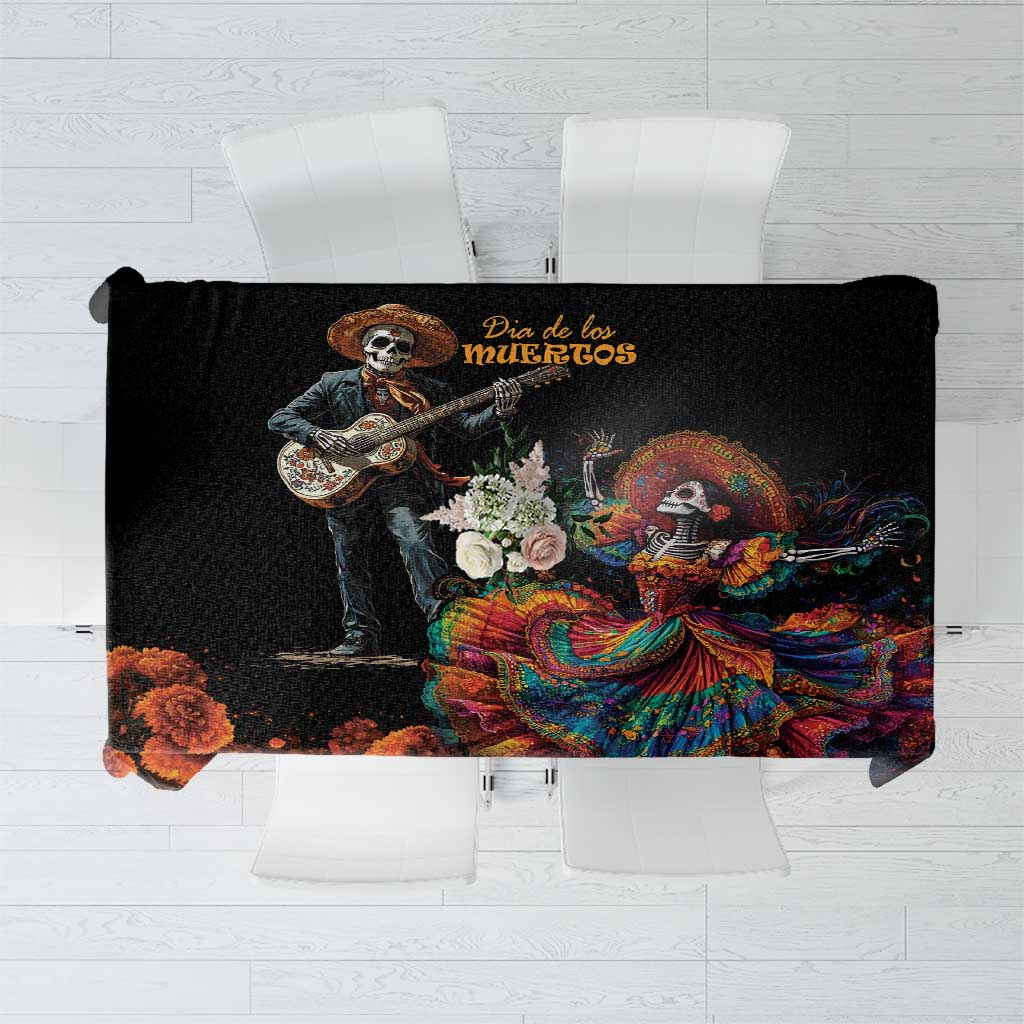 Mexico Dia de los Muertos Tablecloth La Calavera Catrina - Wonder Print Shop