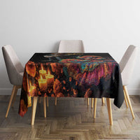 Mexico Dia de los Muertos Tablecloth La Calavera Catrina - Wonder Print Shop
