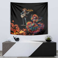 Mexico Dia de los Muertos Tapestry La Calavera Catrina - Wonder Print Shop