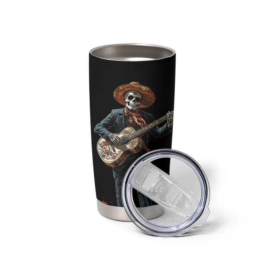 Mexico Dia de los Muertos Tumbler Cup La Calavera Catrina - Wonder Print Shop
