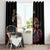 Mexico Dia de los Muertos Window Curtain La Calavera Catrina - Wonder Print Shop