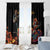 Mexico Dia de los Muertos Window Curtain La Calavera Catrina - Wonder Print Shop