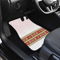 Lithuania Folk Pattern Vytis Motif Car Mats