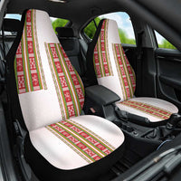 Lithuania Folk Pattern Vytis Motif Car Seat Cover