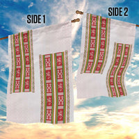 Lithuania Folk Pattern Vytis Motif Garden Flag