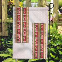 Lithuania Folk Pattern Vytis Motif Garden Flag