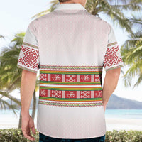 Lithuania Folk Pattern Vytis Motif Hawaiian Shirt