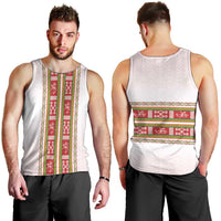 Lithuania Folk Pattern Vytis Motif Men Tank Top