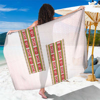 Lithuania Folk Pattern Vytis Motif Sarong