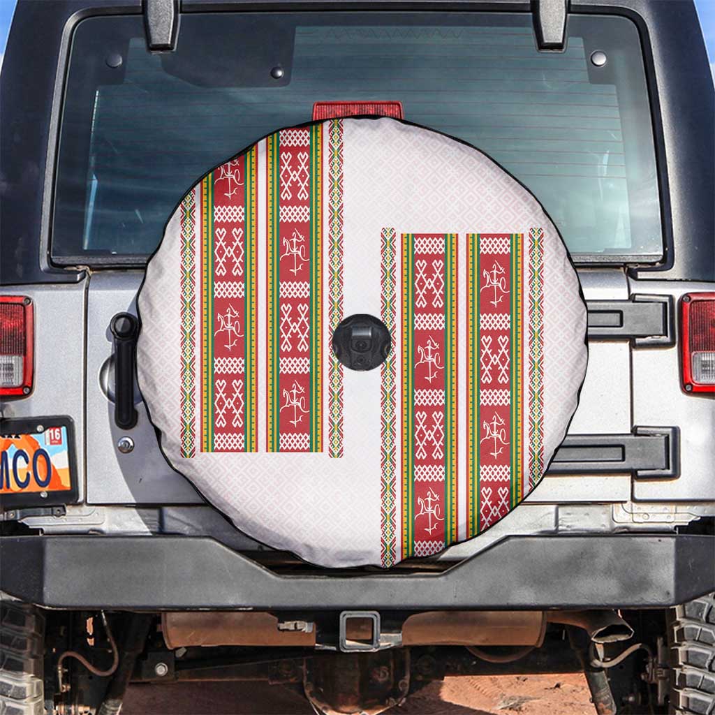Lithuania Folk Pattern Vytis Motif Spare Tire Cover