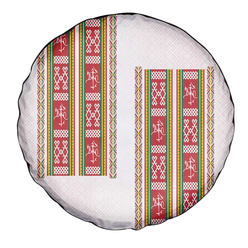Lithuania Folk Pattern Vytis Motif Spare Tire Cover