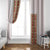 Lithuania Folk Pattern Vytis Motif Window Curtain