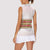 Lithuania Folk Pattern Vytis Motif Women Sleeveless Polo Shirt