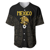 Mexico Football Custom Baseball Jersey Viva Mexicana Aztec Inspired