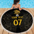 Mexico Football Custom Beach Blanket Viva Mexicana Aztec Inspired
