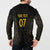 Mexico Football Custom Button Sweatshirt Viva Mexicana Aztec Inspired