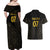 Mexico Football Custom Couples Matching Off Shoulder Maxi Dress and Hawaiian Shirt Viva Mexicana Aztec Inspired