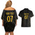 Mexico Football Custom Couples Matching Off Shoulder Short Dress and Hawaiian Shirt Viva Mexicana Aztec Inspired