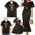 Mexico Football Custom Family Matching Mermaid Dress and Hawaiian Shirt Viva Mexicana Aztec Inspired