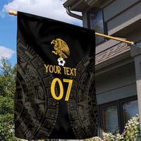Mexico Football Custom Garden Flag Viva Mexicana Aztec Inspired