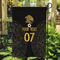 Mexico Football Custom Garden Flag Viva Mexicana Aztec Inspired