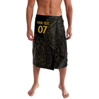 Mexico Football Custom Lavalava Viva Mexicana Aztec Inspired